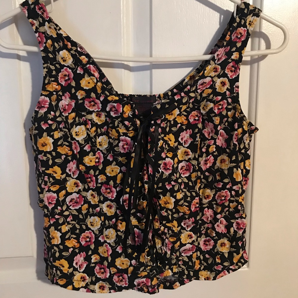 Floral crop top!